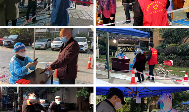 全力以赴抗击疫情，新利体育luck18集团党员志愿者在行动